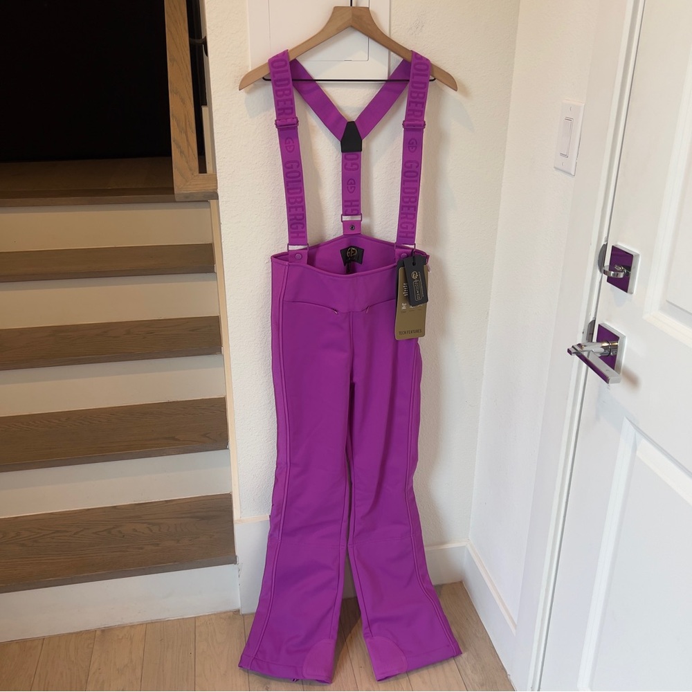GOLDBERGH High End Ski Salopettes in Purple - Picture 6 of 14